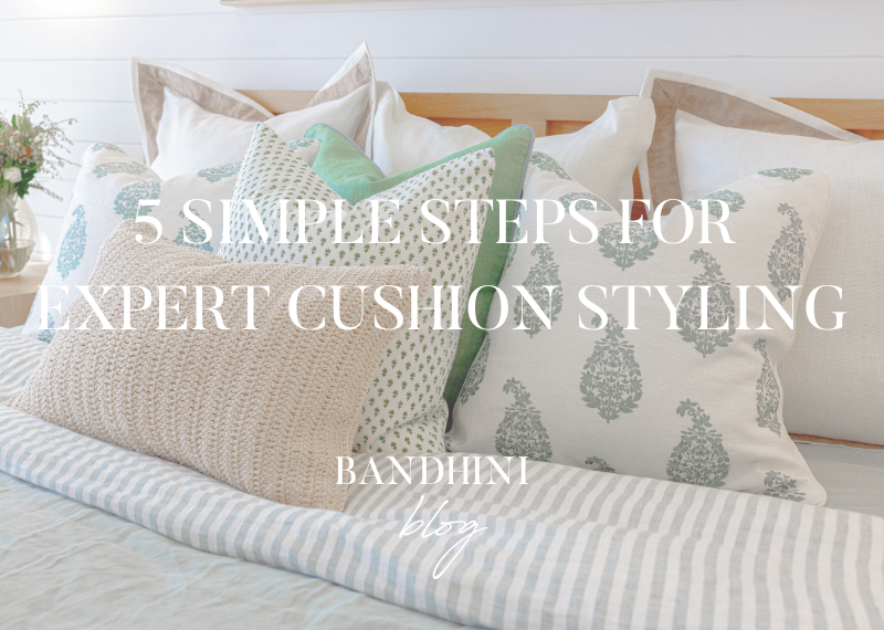 5 Simple Steps For Expert Cushion Styling