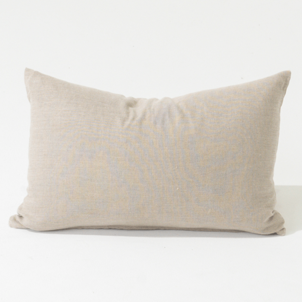 Linen Plain Natural Sham Cushion 49 x 69cm