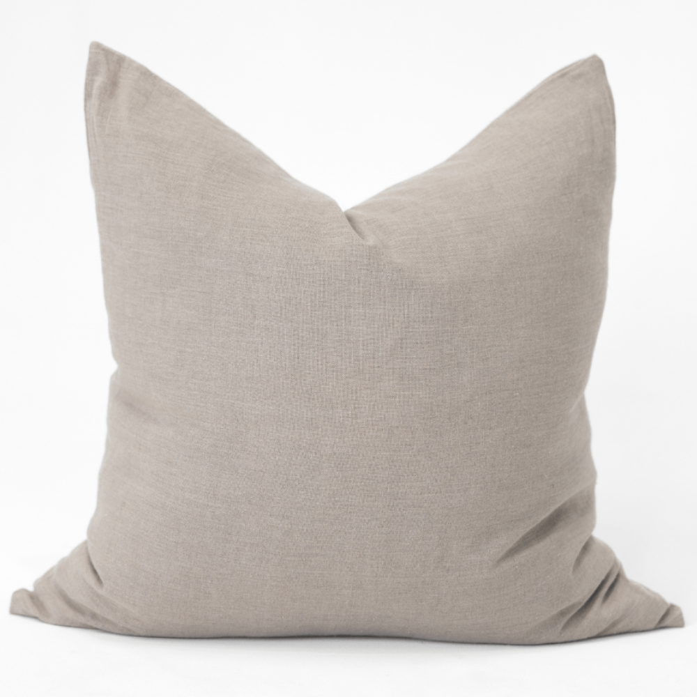 Linen Plain Natural Euro Cushion 65 x 65cm