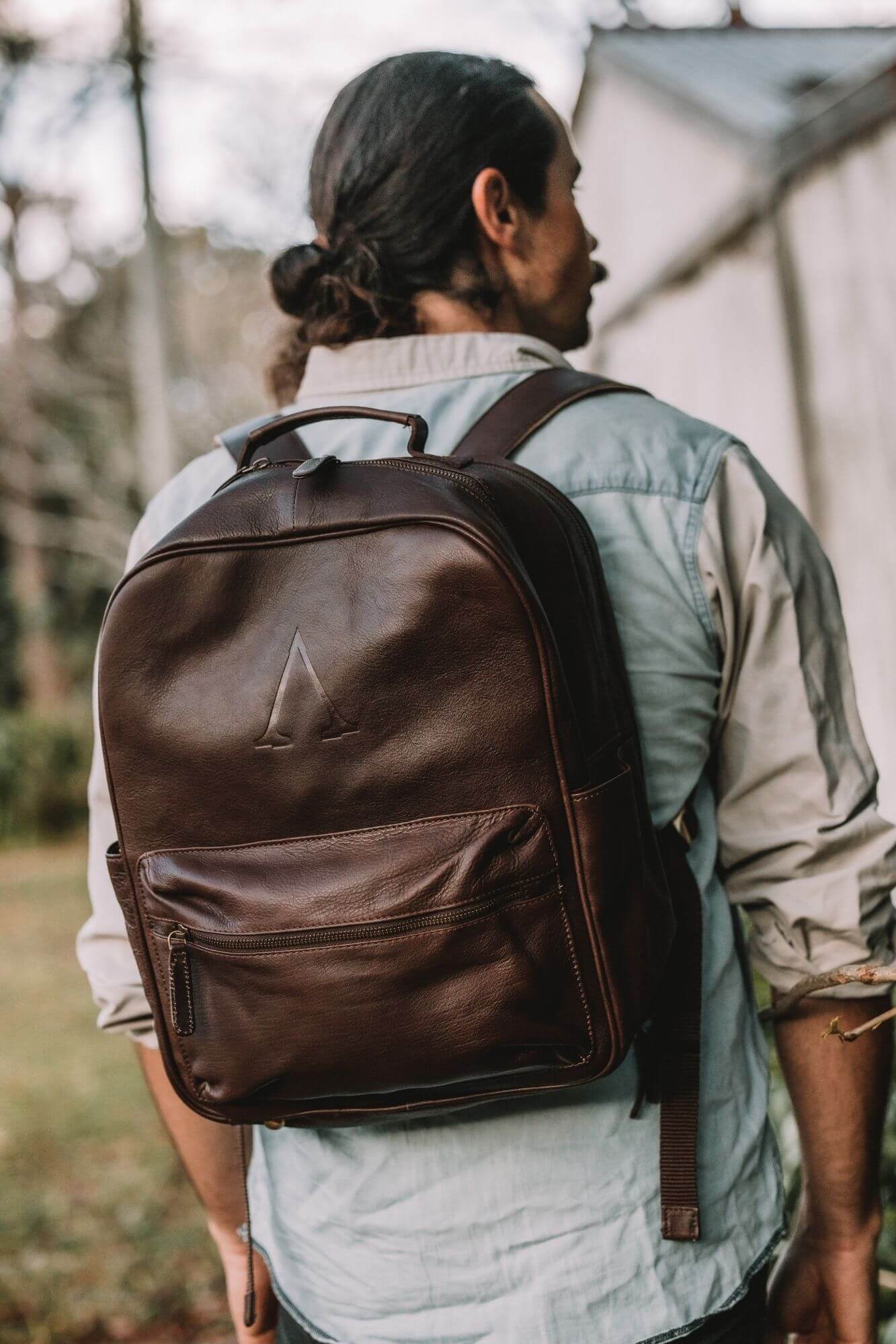 Aurelius Leather Leather Bag Leather Backpack Edmond Leather Backpack