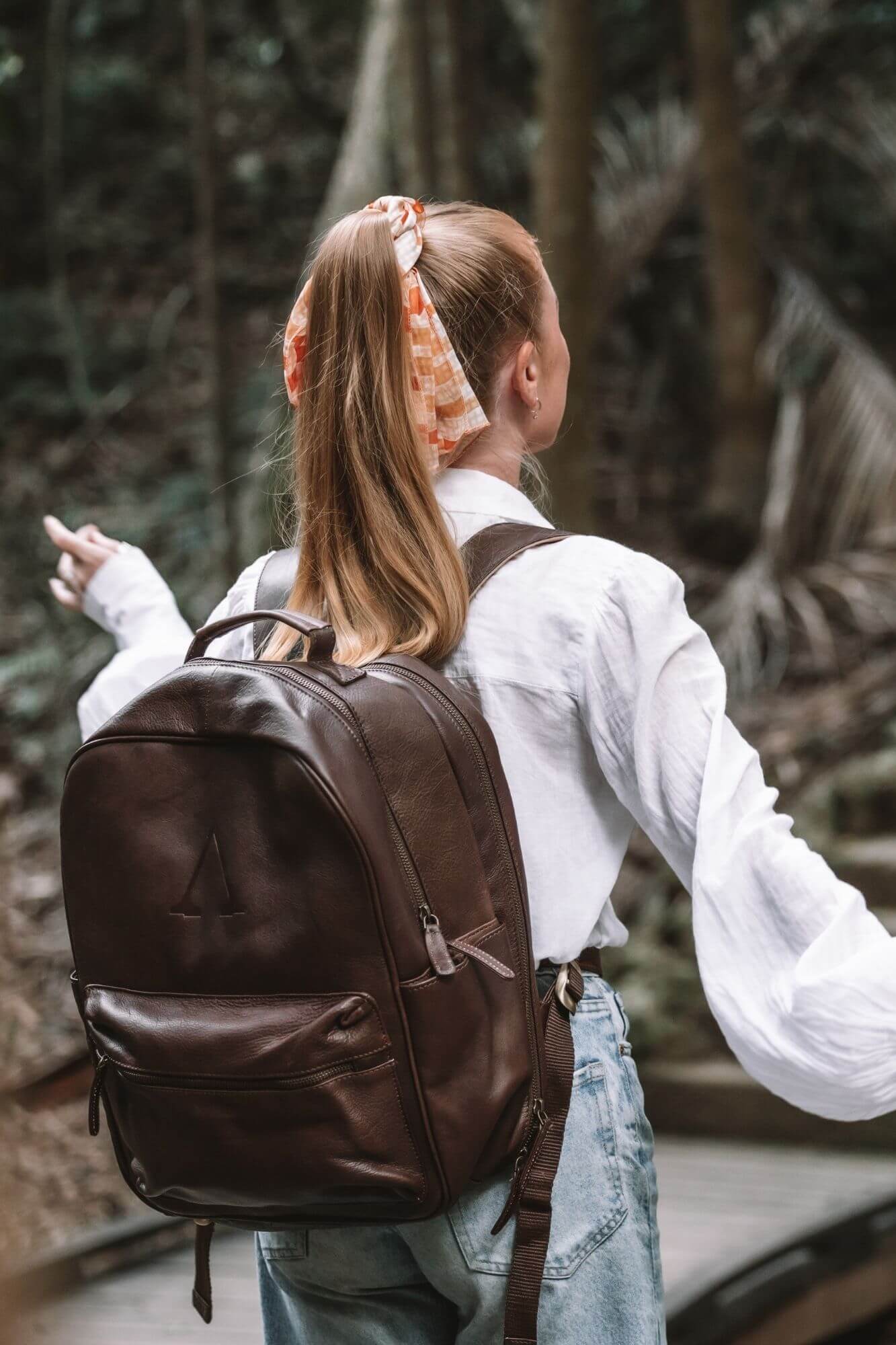 Aurelius Leather Leather Bag Leather Bag Package Edmond Backpack Bundle Package