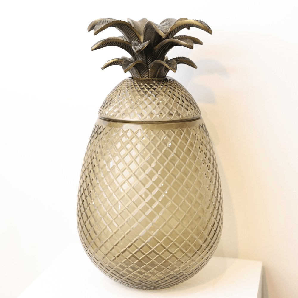 Bandhini Design House CUT GLASS PINEAPPLE