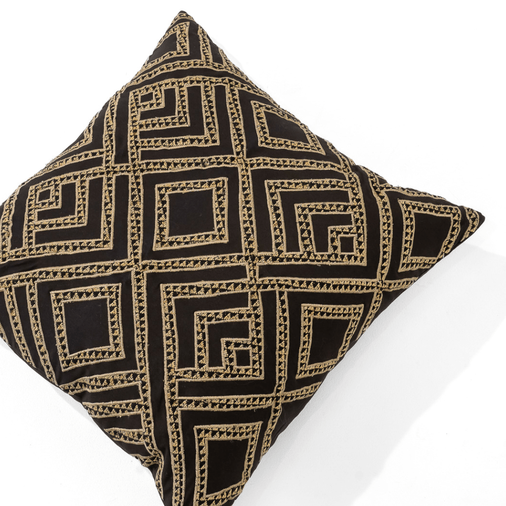 Bandhini Design House Lounge Cushion Shoowa Arrow Black Lounge Cushion 55 x 55cm