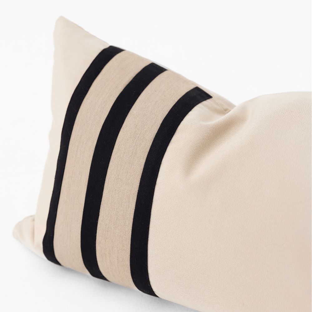 Bandhini Design House Outdoor Outdoor Nautical Regent Stripe Lumbar Cushion 35 x 53cm